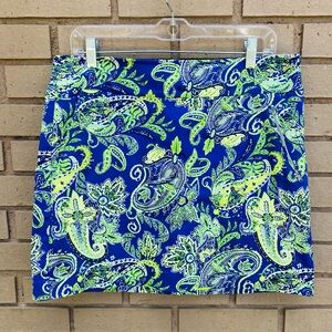 Polo Ralph Lauren Golf Paisley Skirt Skort Women’s Size 10